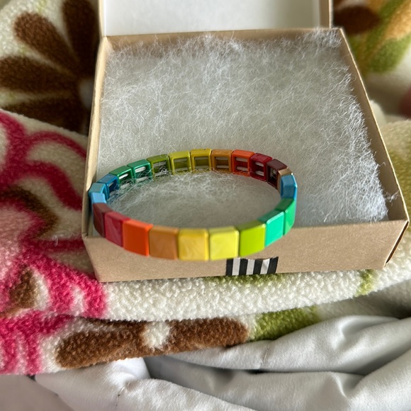 Accessory Concierge Rainbow Bracelet - Tila Tile NWOT in Box - Picture 5 of 9